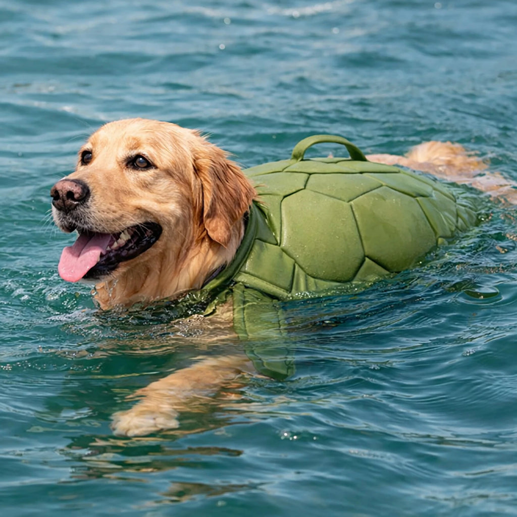 Pet Life Jacket Swimsuit Floatable Dog Bathing Suit with Buoyancy Support Safe Swimwear Small Medium Large Adjustable